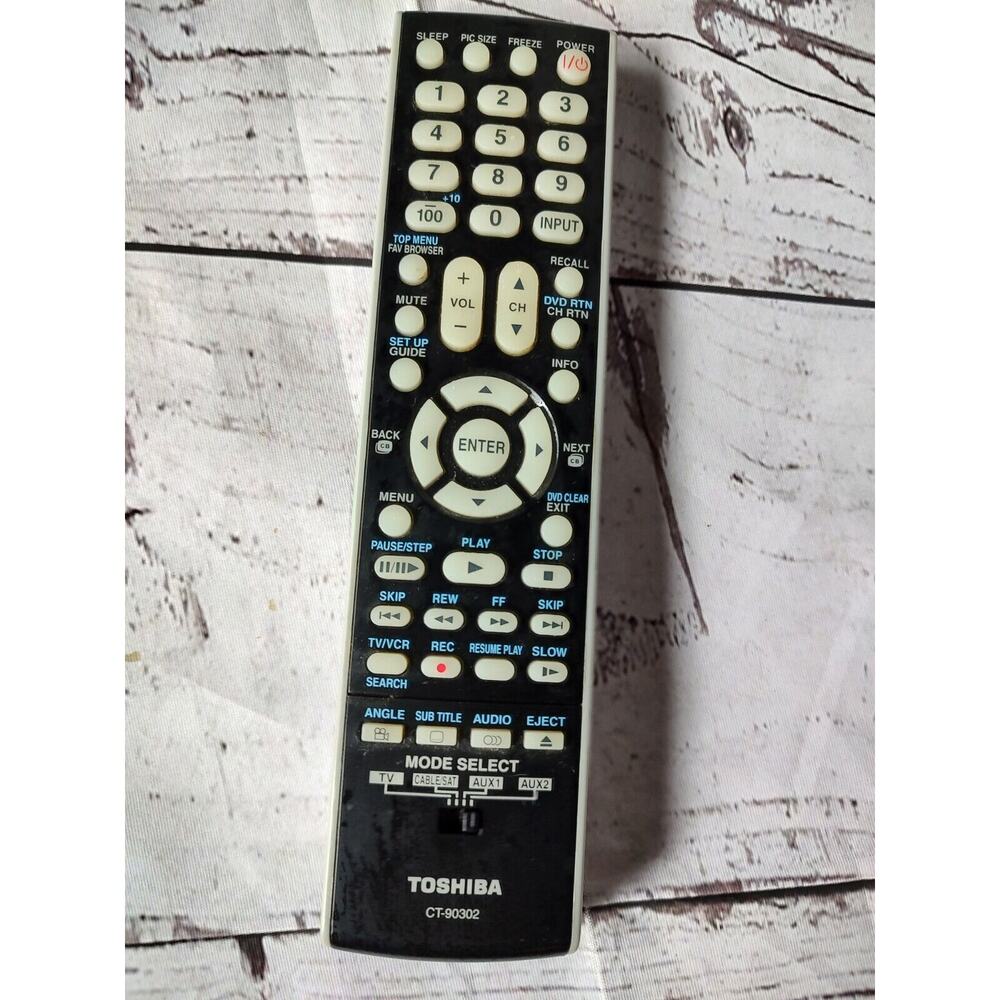 Toshiba CT-90302 TV Remote working